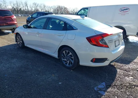 2017 Honda Civic Ex from USA, damaged, VIN 19XFC2F76HE071093